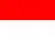 Flagga - Indonesien